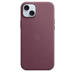 Coque FineWoven avec MagSafe pour iPhone 15 Plus - Mulberry Apple