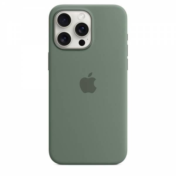 Apple Siliconenhoesje met MagSafe voor iPhone 15 Pro Max - Cipres