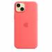 Siliconenhoesje met MagSafe voor iPhone 15 Plus - Guave 