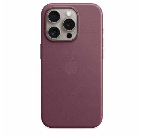 Coque FineWoven avec MagSafe pour iPhone 15 Pro - Mulberry  Apple