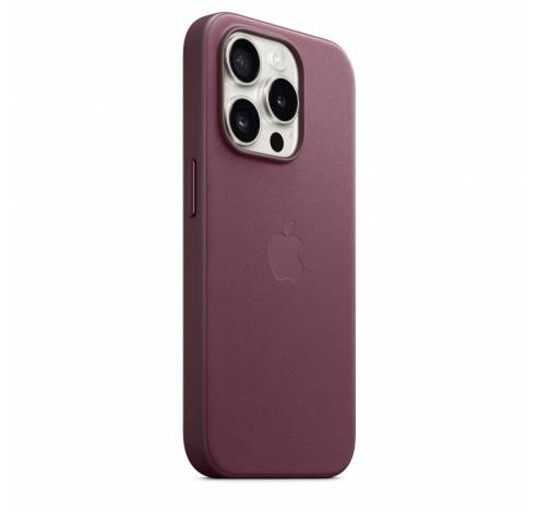 FineWoven hoesje met MagSafe voor iPhone 15 Pro - Moerbei  Apple