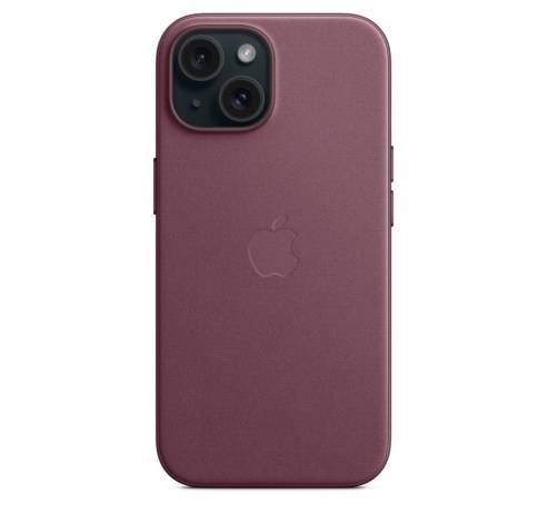 Coque FineWoven avec MagSafe pour iPhone 15 - Mulberry  Apple