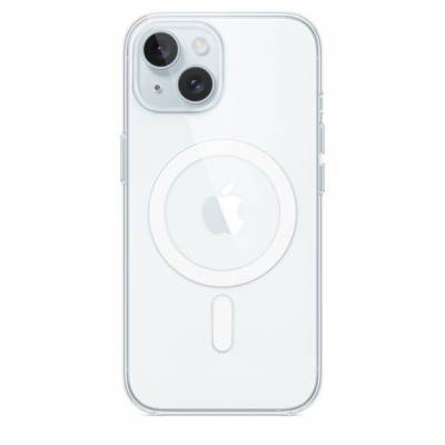 Doorzichtig hoesje met MagSafe voor iPhone 15 Apple