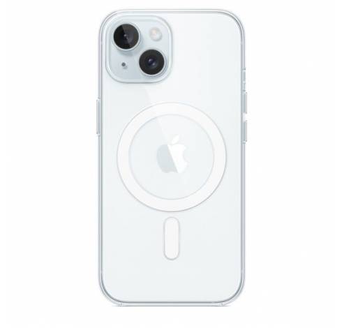 Coque transparente avec MagSafe pour iPhone 15  Apple