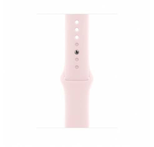 Bracelet de sport rose clair (45 mm) M/L  Apple