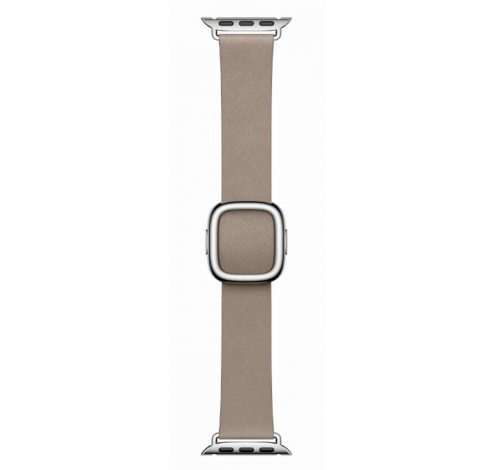 Bracelet beige Sahara boucle moderne (41 mm) Large  Apple