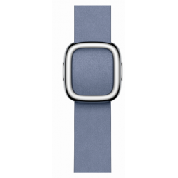 Bracelet bleu lavande boucle moderne (41 mm) Medium Apple