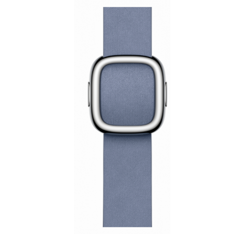 Bracelet bleu lavande boucle moderne (41 mm) Small  Apple