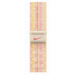 Geweven sportbandje van Nike Sterrenlicht/roze (41 mm) 