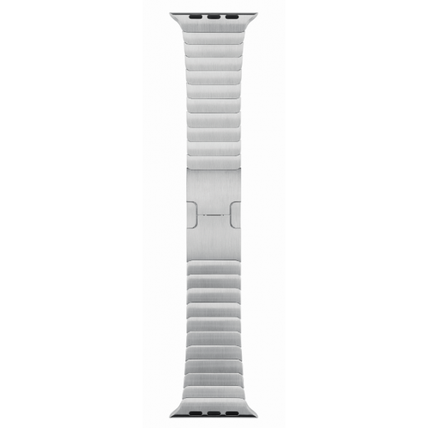 Zilverkleurige schakelarmband (42 mm) 