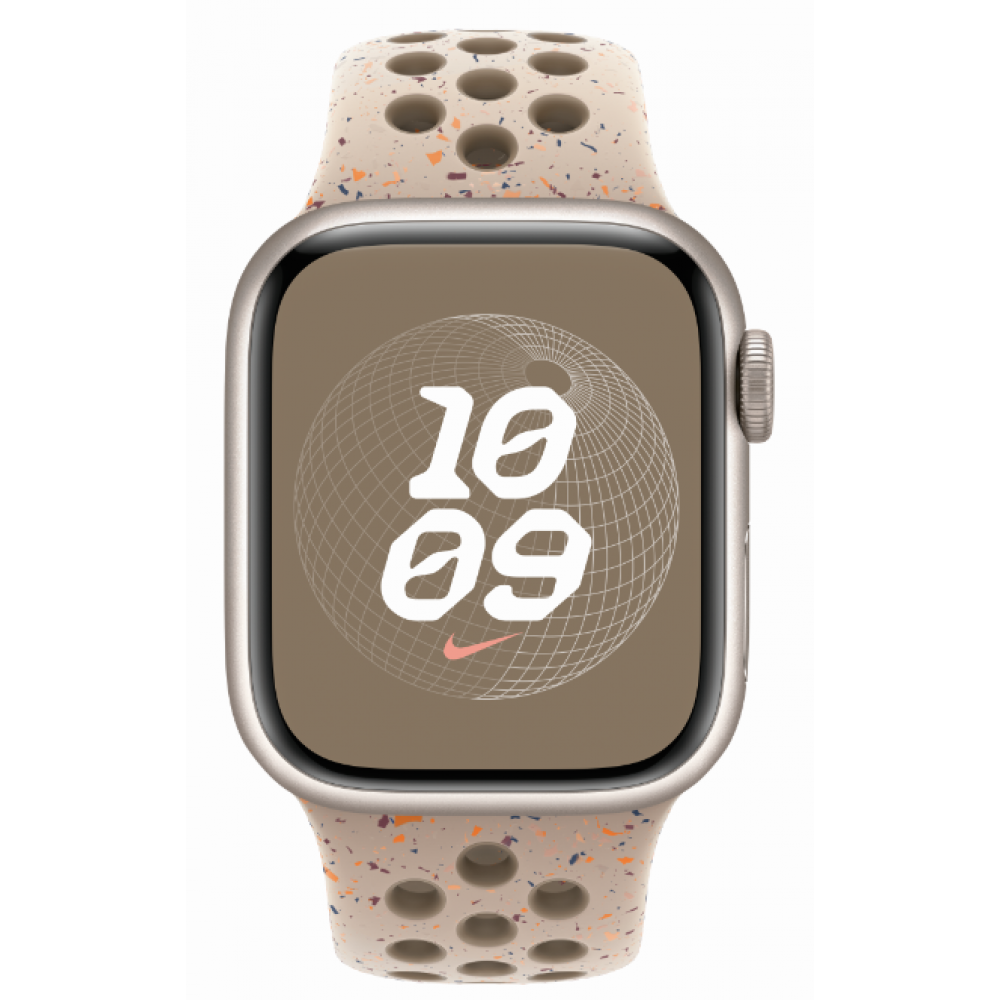 Apple Horlogebandje Sportbandje van Nike Desert Stone (45 mm) S/M
