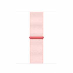 Bracelet sport tissé Rose clair (41 mm) Apple