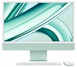 iMac 2023 24inch M3 8Core, 8core GPU, 8GB ram, 256GB ssd, Azerty, Groen Apple