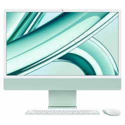 Apple iMac 2023 24inch M3 8Core, 8core GPU, 8GB ram, 256GB ssd, Azerty, Groen