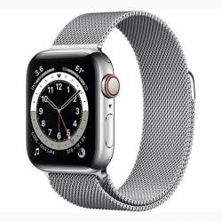 Apple Refurbished Watch Series 6 44mm Steel Silver C Grade 