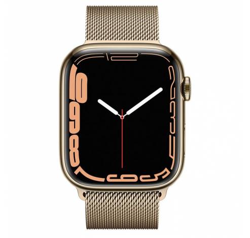 Refurbished Watch Series 7 45mm Steel Gold A Grade  Apple