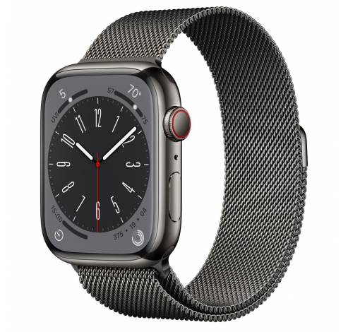 Refurbished Watch Series 8 45mm Steel Space Grey B Grade  Apple