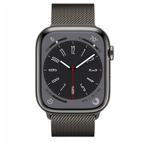 Refurbished Watch Series 8 45mm Steel Space Grey B Grade  Apple