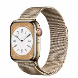 Apple Refurbished Watch Series 8 45mm Steel Gold C Grade 