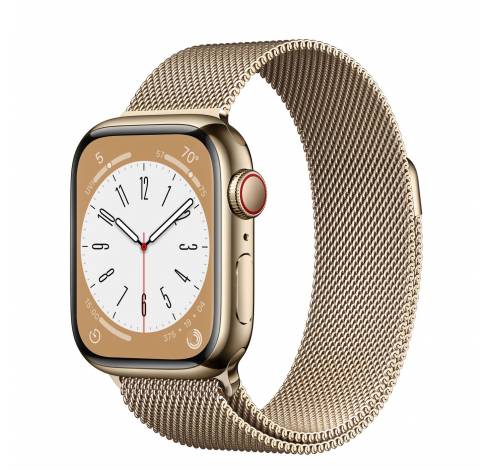 Refurbished Watch Series 8 41mm Steel Gold A Grade  Apple