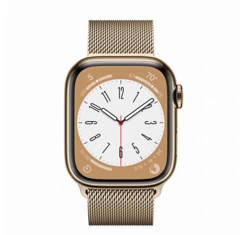 Refurbished Watch Series 8 41mm Steel Gold A Grade  Apple