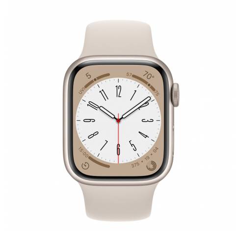 Refurbished Watch Series 8 41mm Alu GPS White A Grade  Apple