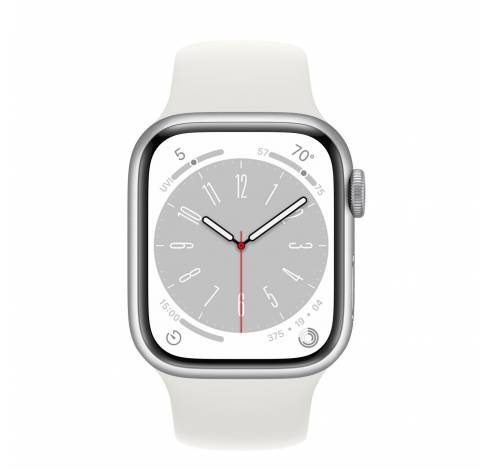 Refurbished Watch Series 8 41mm Alu 4G Silver  C Grade  Apple