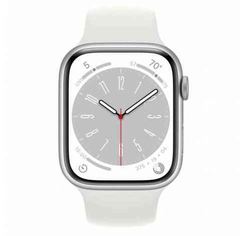 Refurbished Watch Series 8 45mm Alu GPS Silver B Grade  Apple