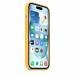 Siliconenhoesje met MagSafe voor iPhone 15 - Zonnig geel 