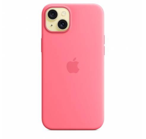 iPhone 15 Plus Silicone Case with MagSafe - Pink  Apple