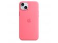 iPhone 15 Plus Silicone Case with MagSafe - Pink