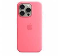 Siliconenhoesje met MagSafe voor iPhone 15 Pro - Roze 