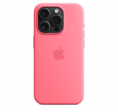 Siliconenhoesje met MagSafe voor iPhone 15 Pro - Roze  Apple