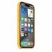 Siliconenhoesje met MagSafe voor iPhone 15 Pro - Zonnig geel 