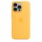 Siliconenhoesje met MagSafe voor iPhone 15 Pro Max - Zonnig geel 