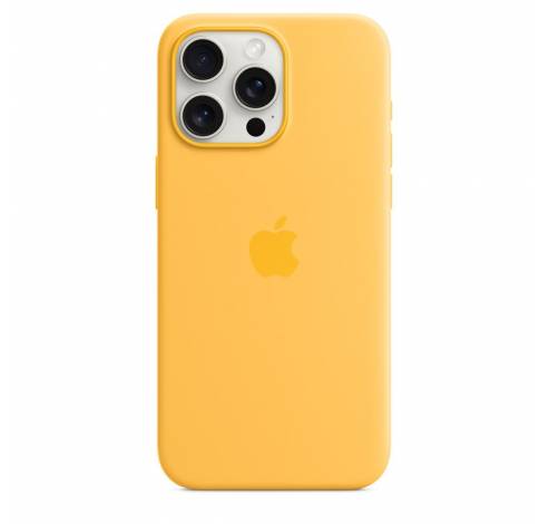 iPhone 15 Pro Max Silicone Case with MagSafe - Sunshine  Apple
