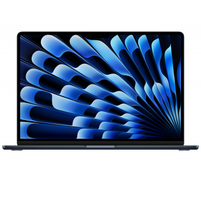 15-inch MacBook Air Apple M3 chip 8-core CPU 10-core GPU 16GB 512GB SSD - Qwerty Midnight  Apple
