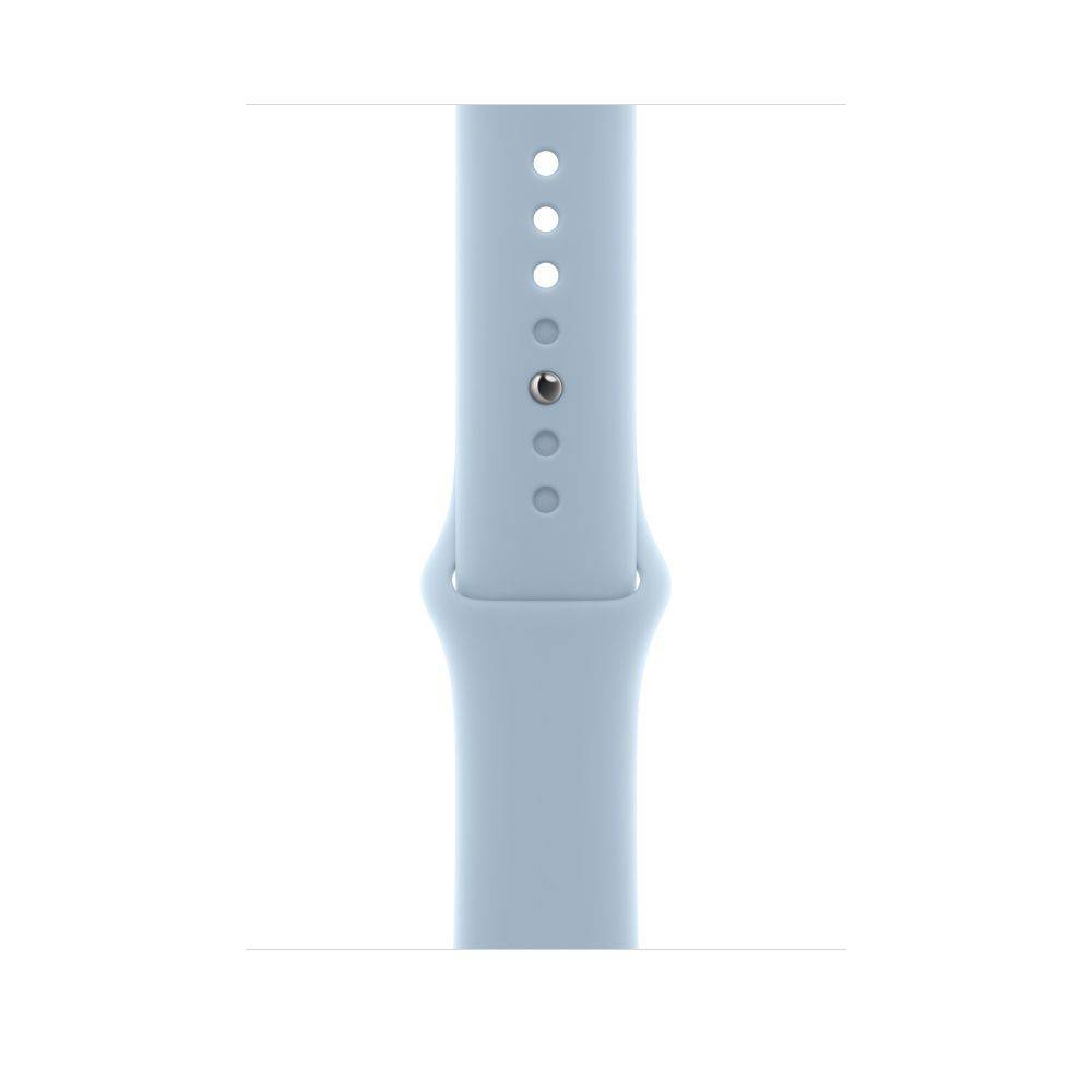 Apple Horlogebandje Sportbandje - Lichtblauw (45 mm) - M/L