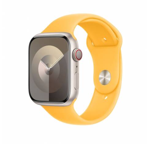 Sportbandje - Zonnig geel (45 mm) - M/L  Apple