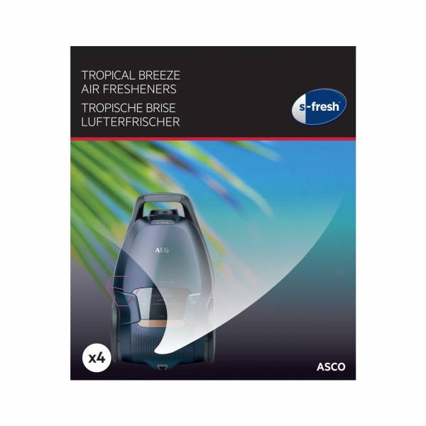 Désodorisant AS CO s-fresh™ Tropical Breeze pour aspirateurs 