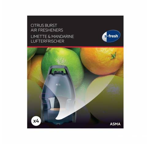 Désodorisant AS MA s-fresh™ Citrus Burst pour aspirateurs  AEG