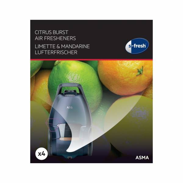 Désodorisant AS MA s-fresh™ Citrus Burst pour aspirateurs 