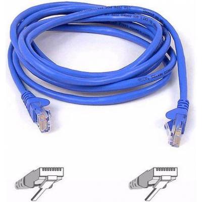 Cable patch CAT5 RJ45 snagless 1m blue Blauw 