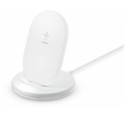 15 W draadloze laadstandaard + Quick Charge™ 3.0 24W-wandlader Wit  Belkin