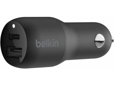 Melodramatisch gewoon Midden Autolader Belkin 32 W USB-C PD- + USB-A-autolader | Elektromic Geel -  Herentals - Lier
