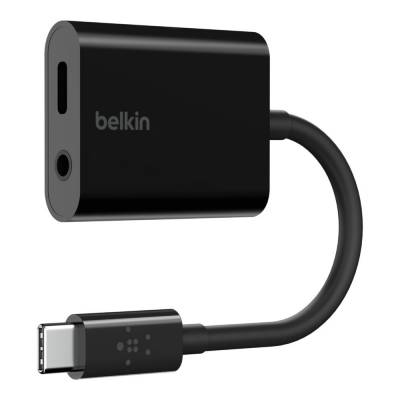 RockStar 3,5mm-audio- en USB-C-oplaadadapter  Belkin