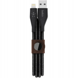 Câble de charge DuraTek Plus USB-A Lightning 1m noir Belkin
