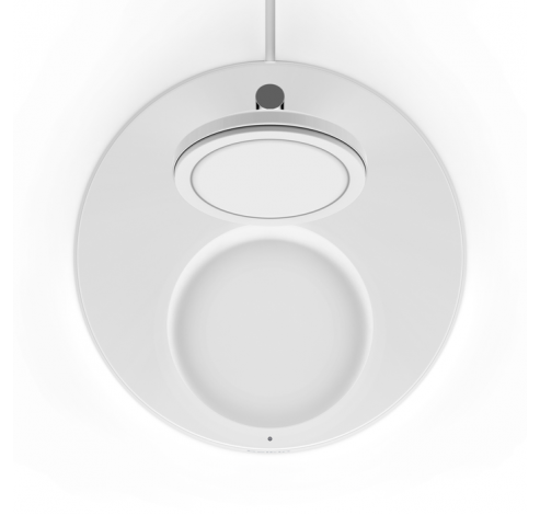 BoostCharge Pro 2-in-1 draadloze laadstandaard met MagSafe Wit  Belkin