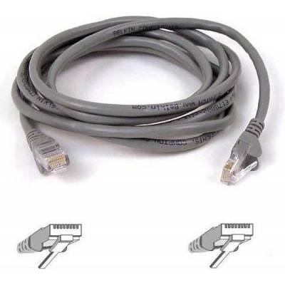 Kabel Data Patch Cable/CAT5 RJ45 snagl grey 0.5m    