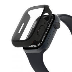 TemperedCurve 2-en-1 Protecteur d'écran + Bumper pour Apple Watch 44/45mm Série 7 Belkin